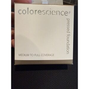 Colorescience Pressed Foundation Warm Deep A Taste of Honey Medium Full Coverage